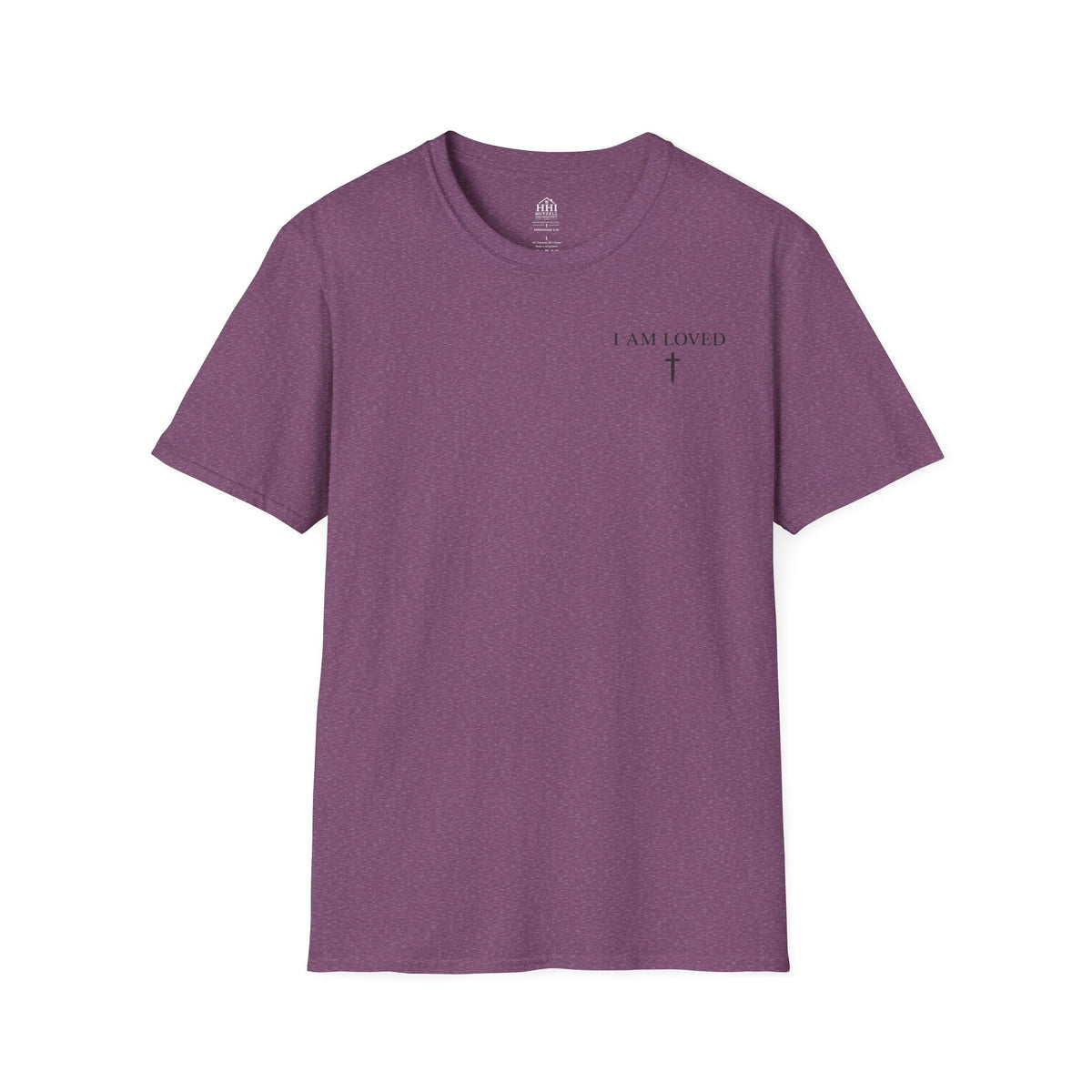 I Am Loved Christian T-Shirt — Inspirational Faith Tee with Cross