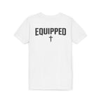 Equipped Youth Tee – Christian Kids T-Shirt with Cross & 2 Timothy 3:17