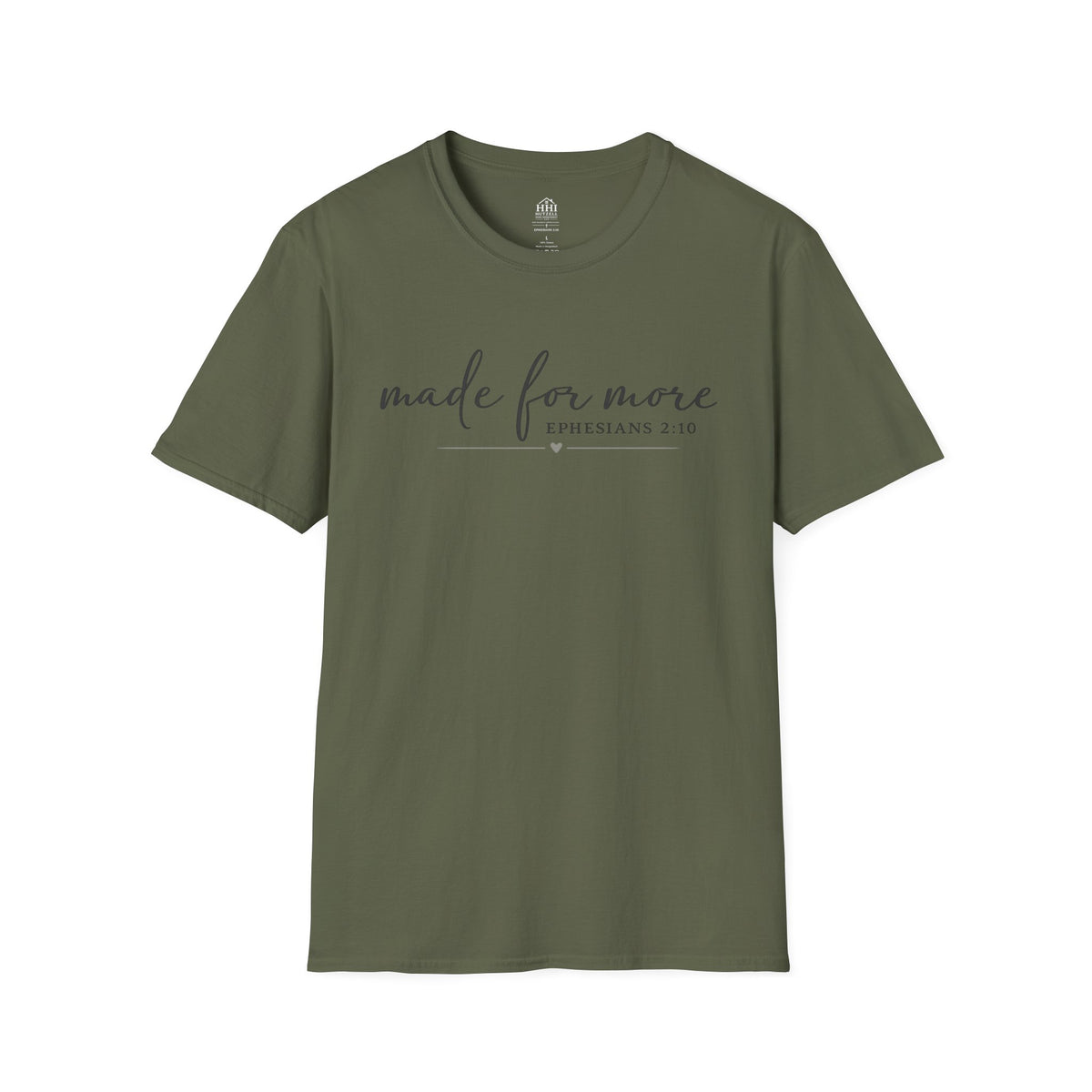 Made For More Christian T-Shirt | Minimalist Faith Graphic Tee