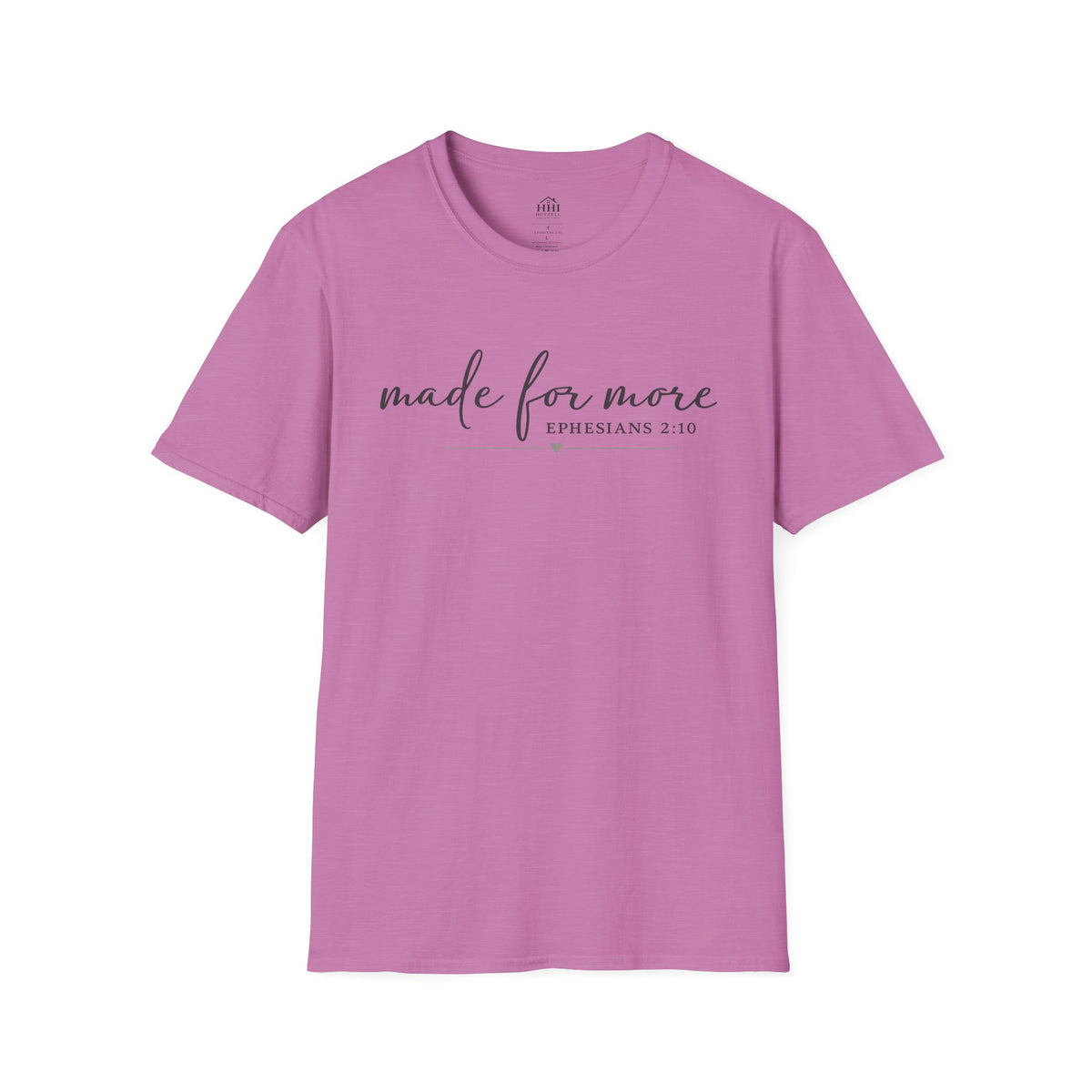 Made For More Christian T-Shirt | Minimalist Faith Graphic Tee