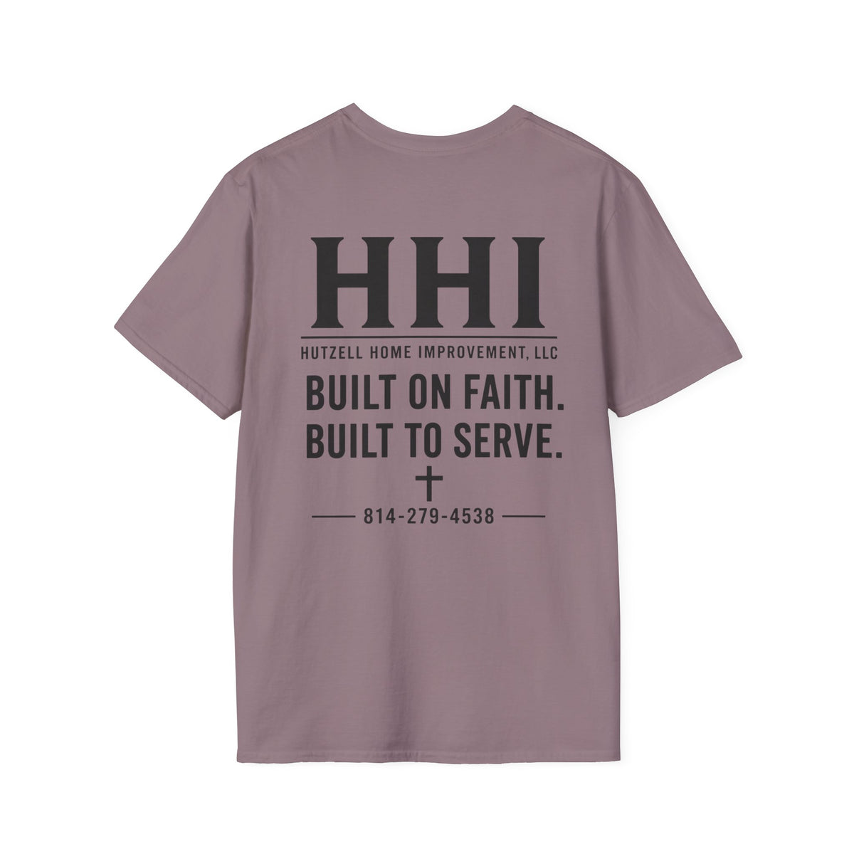 T-Shirt — HHI Built on Faith | Christian Home Improvement Logo Tee