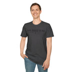Hope Rises In Him T-Shirt — Christian Faith Inspirational Tee with Cross