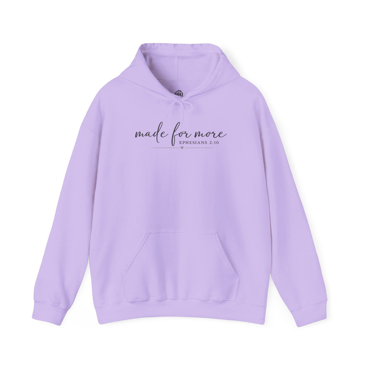 Made For More Hoodie — Inspirational Minimal Script Pullover