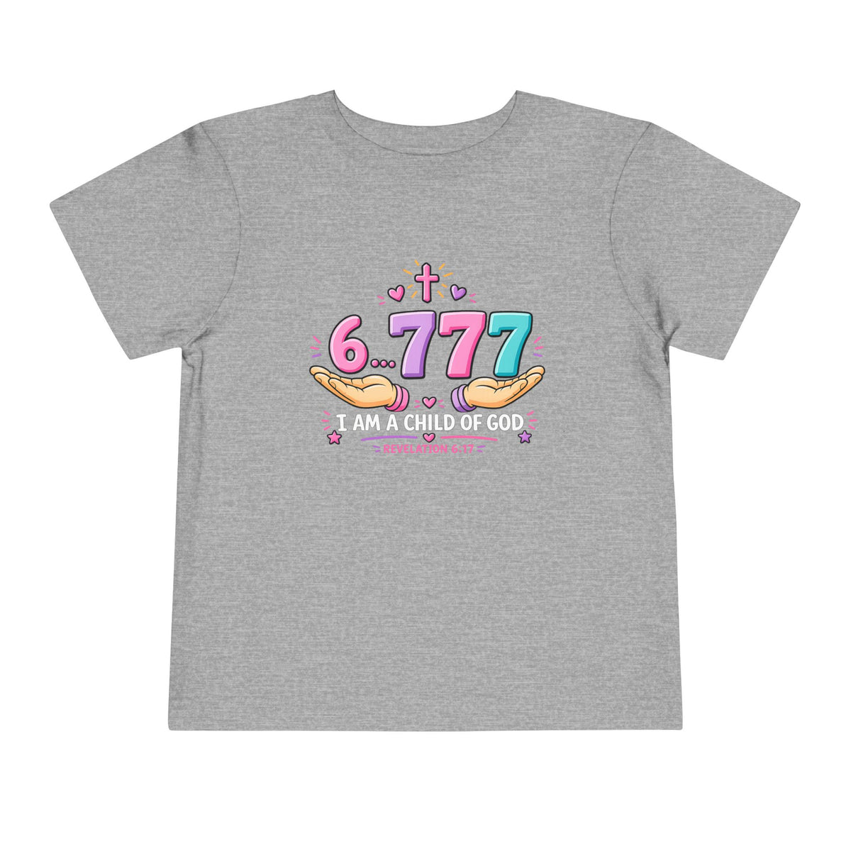 Toddler Short Sleeve Tee | 6.777 Christian Tee