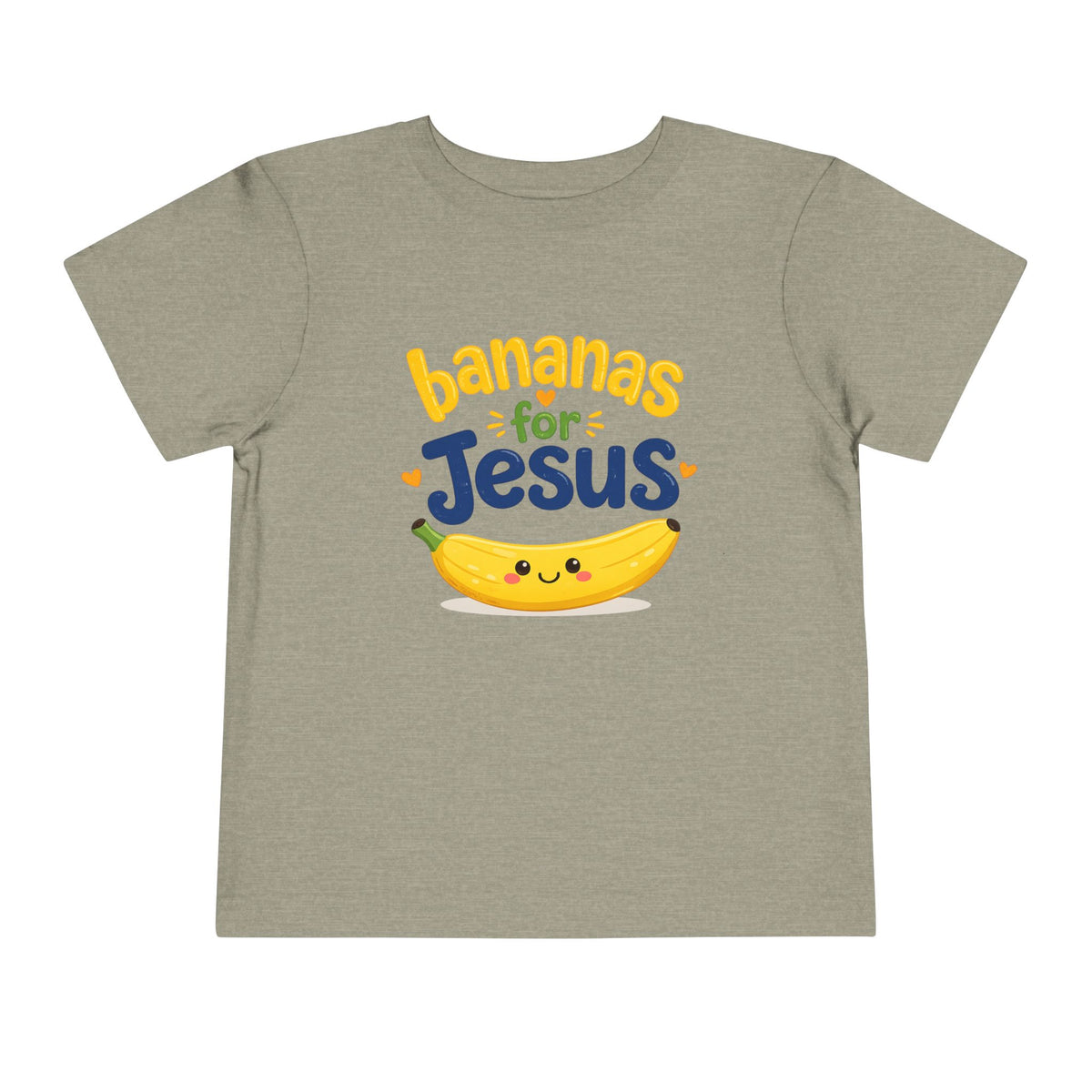 Toddler Tee — "Bananas for Jesus" Cute Christian Banana Kids T‑Shirt