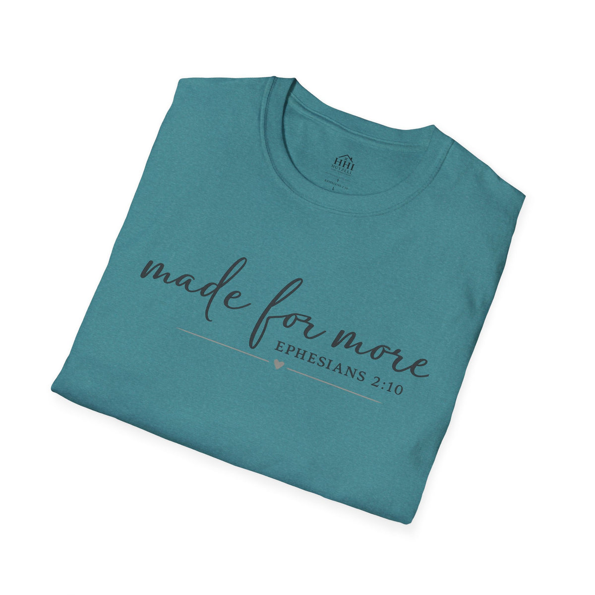 Made For More Christian T-Shirt | Minimalist Faith Graphic Tee