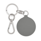 Trust God Keyring Tag — "Let Go... Trust God" Inspirational Christian Keychain
