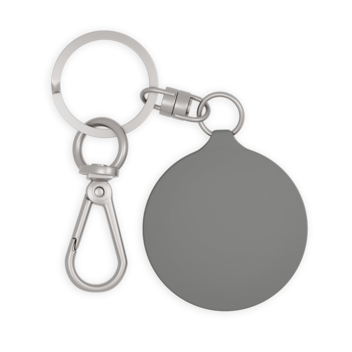 Trust God Keyring Tag — "Let Go... Trust God" Inspirational Christian Keychain