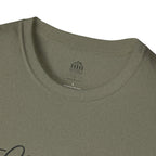 Loved Romans 5:8 Christian T-Shirt | Minimalist Faith Graphic Tee