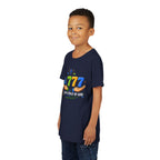 Youth Christian Tee - "6.777 I Am a Child of God" Kids Short Sleeve Shirt