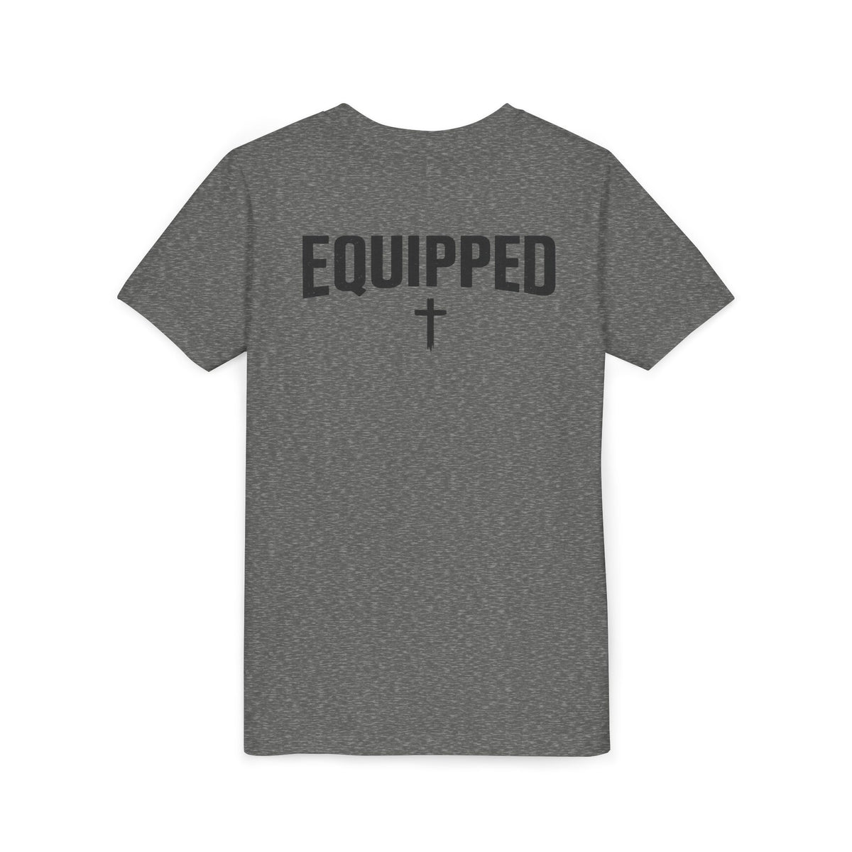 Equipped Youth Tee – Christian Kids T-Shirt with Cross & 2 Timothy 3:17