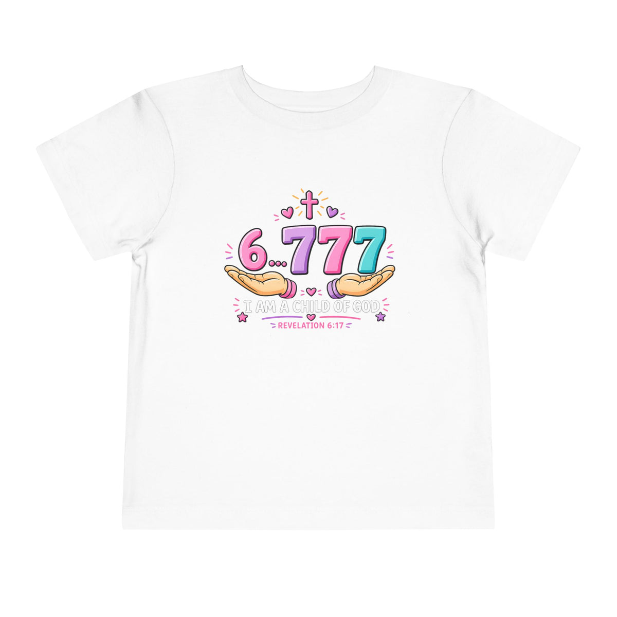 Toddler Short Sleeve Tee | 6.777 Christian Tee