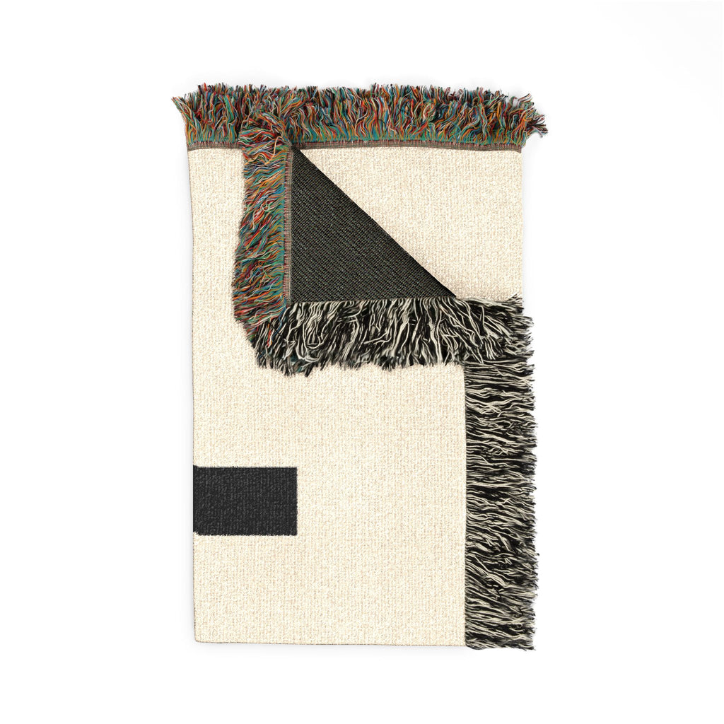 PERSONALIZABLE Woven Blanket —  Keep the cross or use your own image!