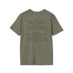 Memorial Prayer T-Shirt — 'God, Thank You for Giving Me a Father' Tribute Tee