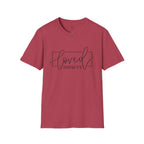 Loved Romans 5:8 Christian T-Shirt | Minimalist Faith Graphic Tee