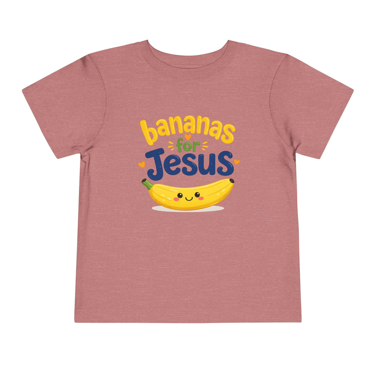 Toddler Tee — "Bananas for Jesus" Cute Christian Banana Kids T‑Shirt