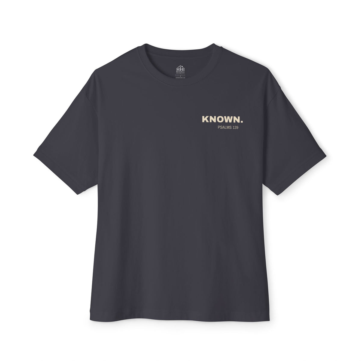 Known. Graphic Tee — Inspirational Message Boxy T-Shirt