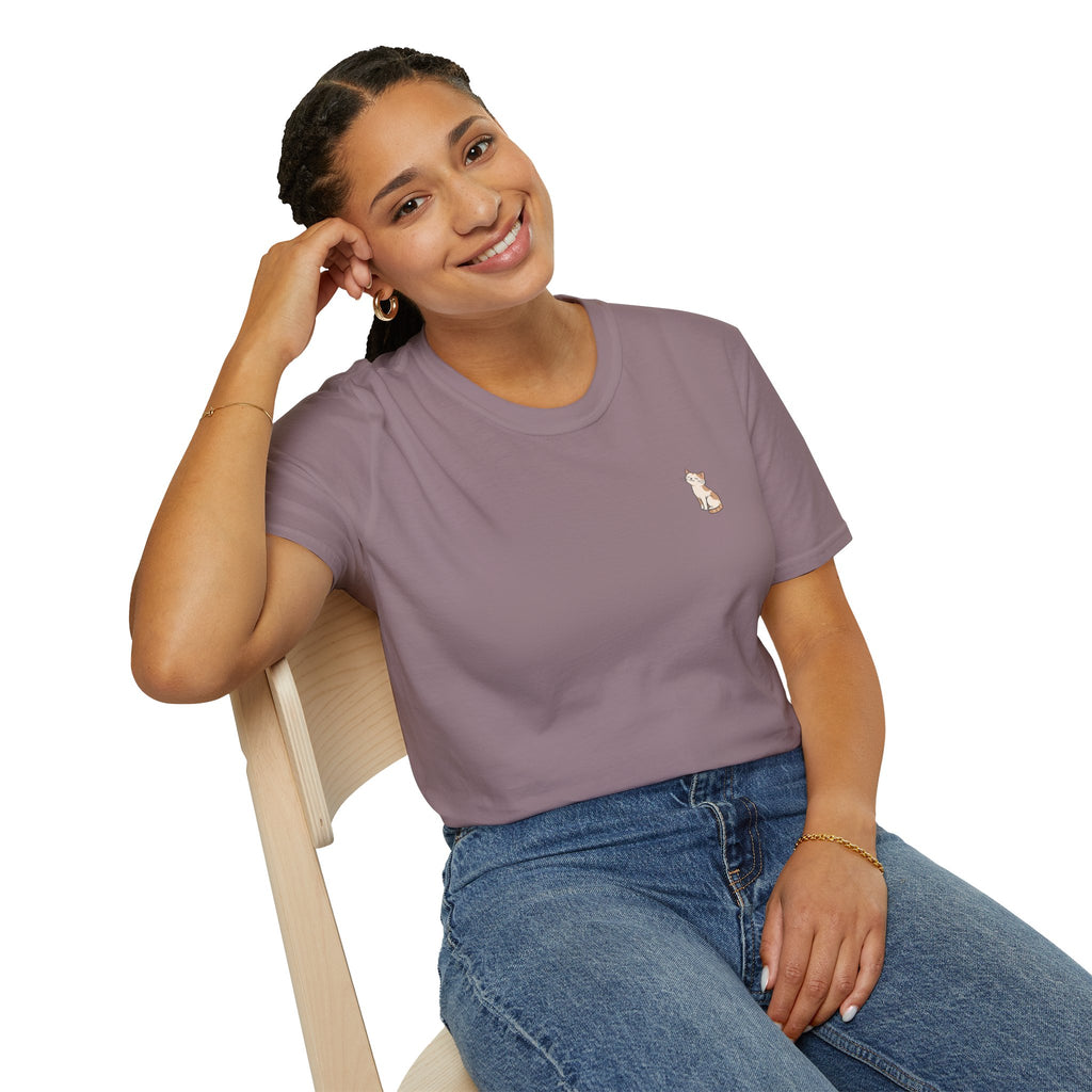Cat 'Paws and Prayers' T-Shirt — Cute Christian Cat Graphic Tee