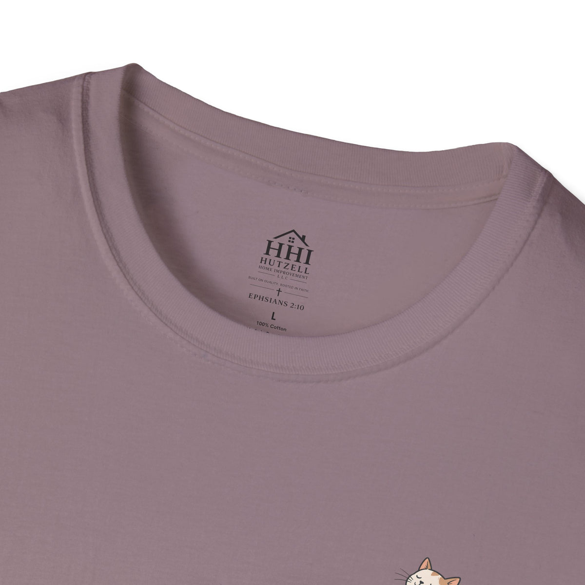 Cat 'Paws and Prayers' T-Shirt — Cute Christian Cat Graphic Tee