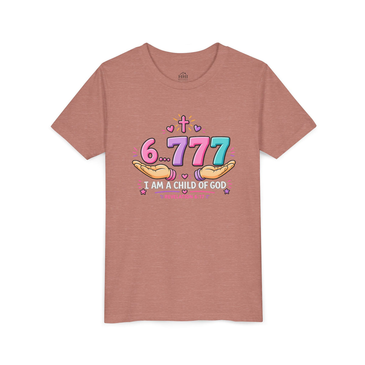 Youth 6...777 | "I am a child of God" Christian Tee
