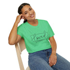 Loved Romans 5:8 Christian T-Shirt | Minimalist Faith Graphic Tee