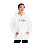 Made For More Hoodie — Inspirational Minimal Script Pullover