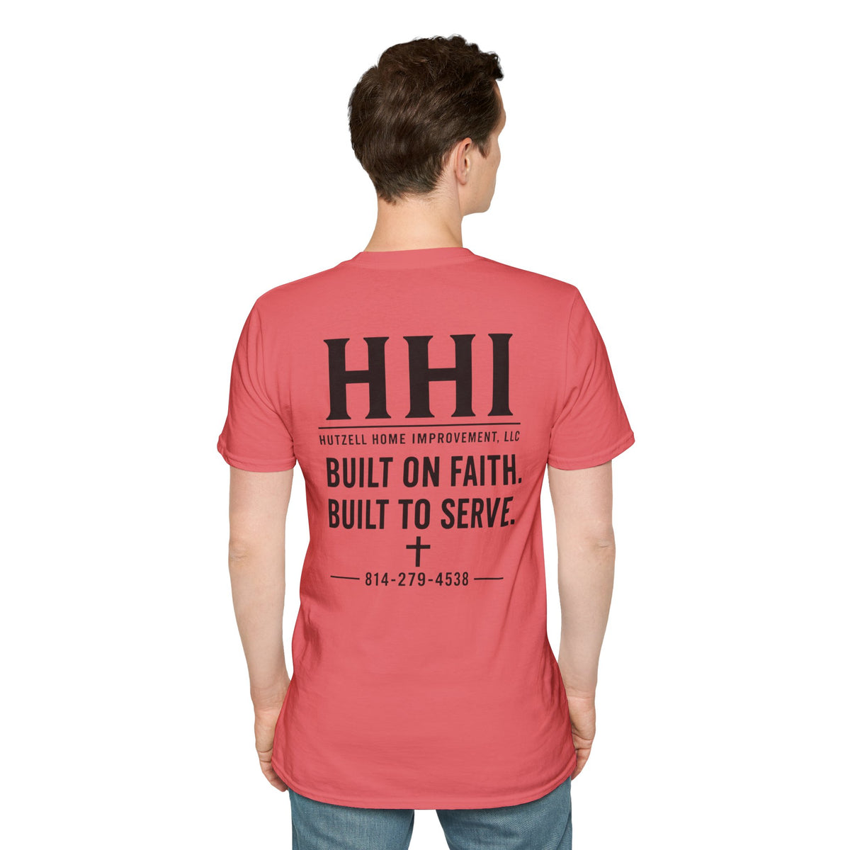 T-Shirt — HHI Built on Faith | Christian Home Improvement Logo Tee