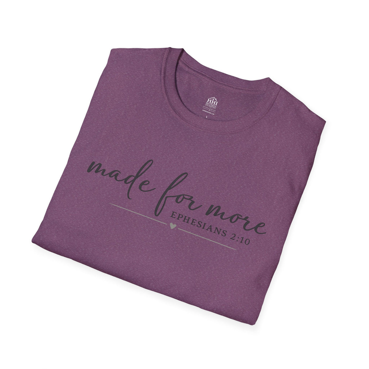 Made For More Christian T-Shirt | Minimalist Faith Graphic Tee