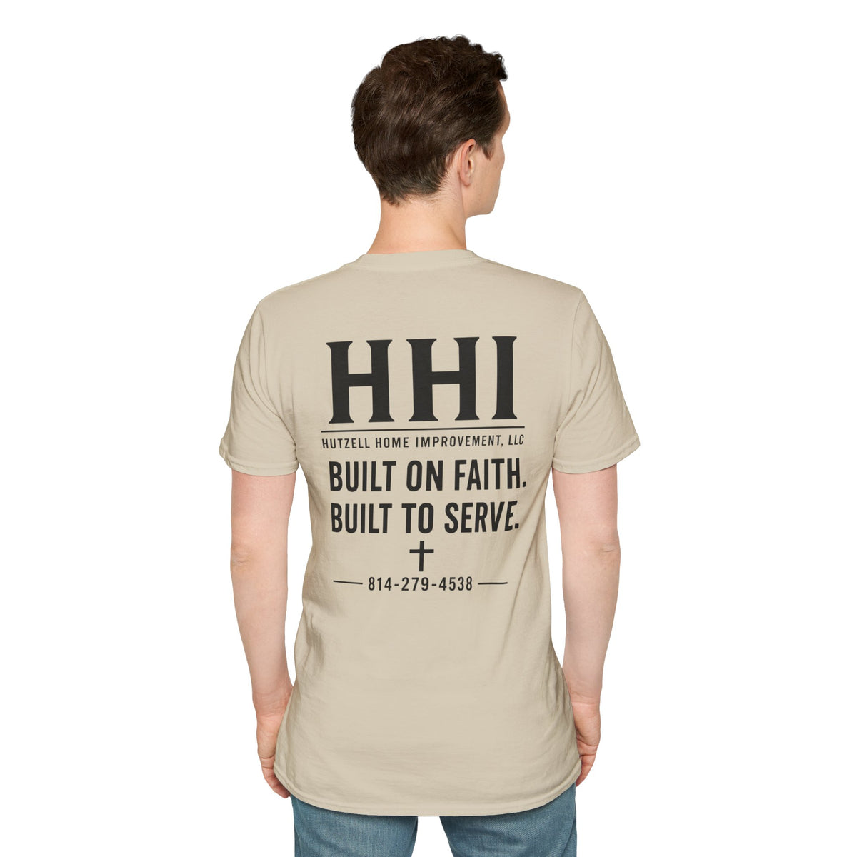 T-Shirt — HHI Built on Faith | Christian Home Improvement Logo Tee