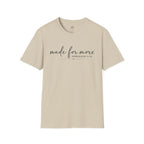 Made For More Christian T-Shirt | Minimalist Faith Graphic Tee