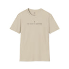 His Way Is Better T-Shirt — Minimal Cross Christian Tee